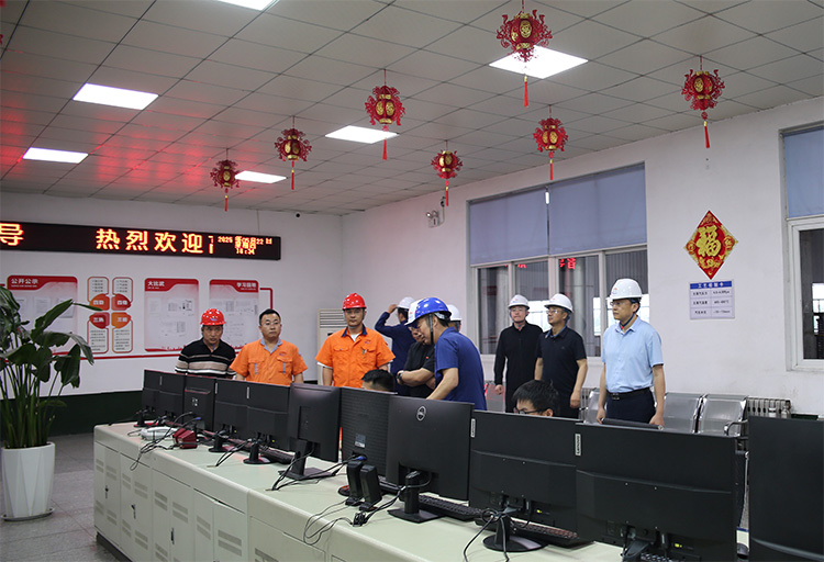 河北省高碑店市市委領(lǐng)導(dǎo)賈偉斌一行來(lái)公司考察指導(dǎo)